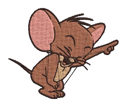 Hímzésminta előnézete: Jerry Laughing