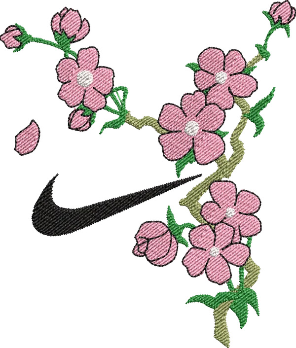 Náhled návrhu výšivky: Sakura Nike