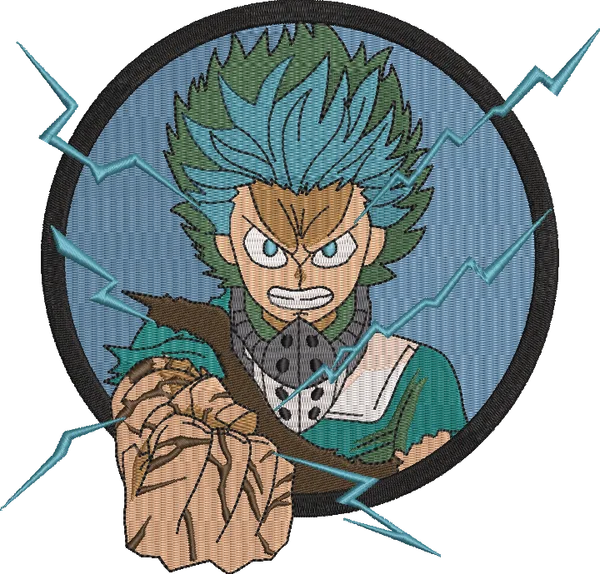 Vorschau des Stickmotivs: Anime Hero – 5 Größen